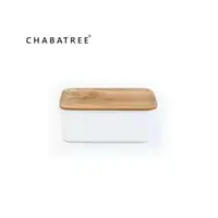 在飛比找樂天市場購物網優惠-泰國Chabatree 2.18L琺瑯密封儲物盒/保鮮盒(白