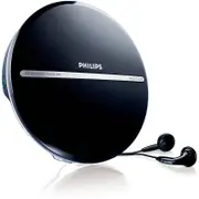 Philips Portable MP3-CD Player - Black