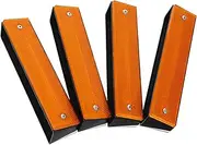 Pcs Parking Reflectors Road Safety Reflective Markers for Work Zones Construction Sites