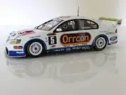 1:18 Mark Winterbottom Ford BF Falcon 2007 Bahrain Winner Classic Carlectables