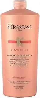 Kerastase Discipline Bain Fluidealiste No Sulfates Smooth-in-Motion Shampoo, 1000 ml