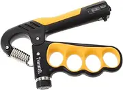 Happyyami Adjustable Hand Grip Strength Trainer Ergonomic Forearm Exerciser for Workouts Boosts Hand Power for Fitness Training Durable Portable Squeezer for Men and Women