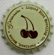 USA Plastic Lined Beer Crown Bottle Cap: Liquid Riot Brewing