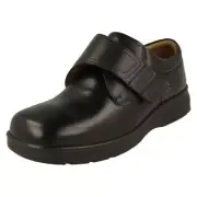 DB Mens Smart Casual Hook And Loop Shoes With Removable Footbed - Benny