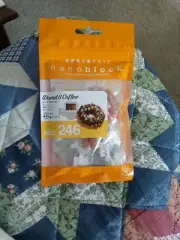 Nanoblock - NBC246 Donut and Coffee "Foods", Nanoblock Collection Series