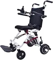 Electric Wheelchair, Foldable Lightweight Aluminum Alloy Wheelchair, Travel Scooter For The Elderly And Disabled, (load Capacity: 220 Pounds)