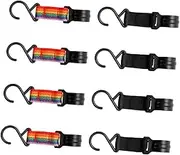 MUELODSIC 8pcs Outdoor Camping Hook Storage Hangers for Towels Cups Tableware Multi Functional Design Reliable Use Travel Outdoor Activities Options