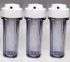 Clear Standard 10" Water Filter Housing for RO Reverse Osmosis Drinking System