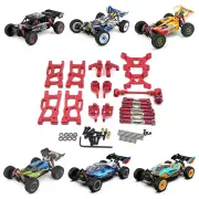 Metal Upgrades Parts for Wltoys 144001 144002 144010 124016 124017 124019 1/14 1/12 AM X12 RC Car Swing Arm Steering Blo