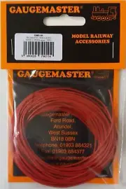 Gaugemaster GM11R Red PVC Insulated Wire 7 x 0.2mm (10mtrs)