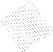 LOEFLIFA 16pcs Flexible Nylon Bristle Straw Cleaning Brushes Durable Long Tube Cleaner for Straws Dropper Bottles Keyboards More Dishwasher Safe Convenient Storage Design