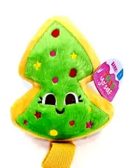 NWT Bark Box Christmas Tree Yo' Self Plush Dog Toy 6.5" Squeaker Crinkle Large