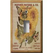 SnazzySwitch Sunflower Seed Package Decorative Light Switch Plate Cover