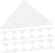 [TOGEVAL] Men's Clothing 90pcs Linen Shirt Collar Stays Triangle Shape for White Shirt Collar Modeling