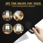 DIY CUTTING SIZE blackout blinds and Convenient Prevents Sunlight Intrusion
