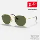 【RayBan 雷朋】太陽眼鏡 RB3548N 001 54mm(經典多邊形 墨鏡 抗紫外線 抗uv 原廠公司貨)