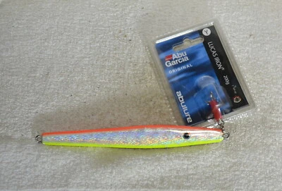 Abu Garcia Lucas Iron Pilk/Jig PilkerFishing Lure 17cm. 200g (7 9/64oz), H-S/Red