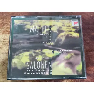 文本齋 Salonen Mahler 馬勒 Symphony No. 3 第3號交響曲 洛杉磯愛樂 2CD SONY