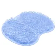 Shower Foot Scrubber Mat Back Washer Back Exfoliating Bath Wash Pad Wall Mounted