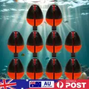 10Pcs Compact Fishing Buoy Adjustable Fishing Floats Bobbers for Bass Trout Pike