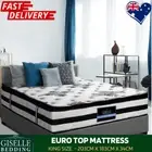 Giselle Bedding 34cm Euro Top Mattress King Size Pocket Spring Support AU Stock
