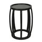 Manningham Side Table Black By Florabelle Living