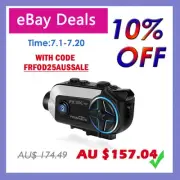 HD 1080P Camera Motorcycle WiFi Bluetooth Helmet Headset Intercom Music Sharing