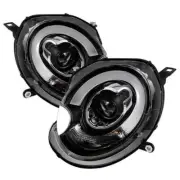 Spyder 5080608 for Mini Cooper 2007 2012 Projector Headlights Halogen DRL (for: Mini)