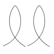 Arc Fish Threader Earrings for Women Girls Gold Sliver Plated Handmade Simple Lo
