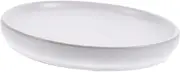 MOTHNUR Ceramic Appetizer Dish Retro Food Plate for Snacks Desserts Elegant Serving Dish for Parties Kitchen Home Easy to Clean Lightweight Stylish Kitchenware