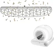 SUW Cat Litter Filter Part Replacement for Self Cleaning Cat Litter Box,Grey Strainer Accessories[Applicable to cat Litter Boxes After February 17th, 2025]