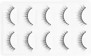 LOORGVEL Natural Look Fake Eyelashes Soft Comfortable Art Eyelashes for Women and Fluffy Wispy Lashes Easy to Trim and Wear