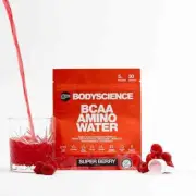 BSc Body Science BCAA Amino Water Super Berry Intra Workout Supplement 270g