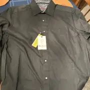 Robert Graham Men's Black Classic Andretti Long Sleeve Shirt M $188
