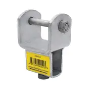 Atlantic Boat Trailer Bracket Adjustable Stem Bracket with Bolt & Nut 50mmx25mm Galvanised