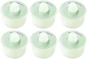 6 Pcs Fragrance Capsule Air Freshener for Ecovacs Deebot T9, T9 MAX T9 Power T9 AIVI Spare Parts, Cucumber & Oak
