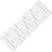 GPVPGHGRJ LED Bar(12) Compatible with LG 65UJ6320 65UJ634T 65UJ6309 65UJ632T 65UJ633T 65UJ6300 65UJ630V 65UJ634V 65UJ5500 65UJ6307 65UJ63_UHD_A B C D Light bar