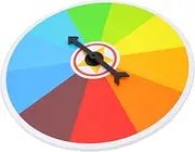 KOMBIUDA Rotary Game Prop Wall Hanging Prize Wheel Educational Teaching Tool Fun for Ages
