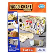 Boyle Wood Craft Project Kit Lock Box