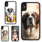 dog Puppy Saint Bernard Lightweight Case For iPhone XS 11 12 13 14 15 16 Pro Max