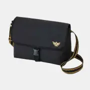 Presale The Legend of Zelda Hyrule Emblem Shoulder Bag BLACK Japan 2024 New