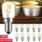 10Pcs 15W Himalayan Salt Lamp Globe Bulb Light Bulbs Heat Resisting E14 Clear
