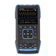 FNIRSI 2C53T Upgrade 3in1 50MHz*2 Dual Channel Bandwidth 250MS Rate Oscilloscope Multimeter Signal Generator 19999 Count
