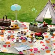 Picnic Blanket Outside Baby Blanket 59"x79" Extra Large Waterproof Sand Proof...