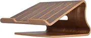 Samdi Laptop Stand Wood,Notebook Radiator Stand,Wooden Cooling Computer Holder,Suitable for Most laptops Heat Dissipation Shelf & Home Decor Office Must-Haves Desk Organiser(Walnut)