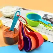JY 12Pcs Tablespoons Measuring Cup Set Plastic PP Graduated Measure Spoon