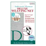 Deluxe Weaving Net 11.5" X 16.5", Small Mesh Hole Wig Head Wig Caps for Women, 1