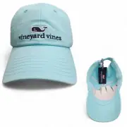Vineyard Vines Logo Hat Adult Adjustable One Size Pool Side Blue Cap NEW w/ Tag