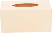 BEBEMOKO 2pcs Box Napkin Holders Tissues Boxes Kitchen Cover Napkin Case Tissue Holder Wooden
