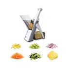 Safe Mandoline Slicer 5 in 1 Vegetable Chopper Food Cutter Adjustable